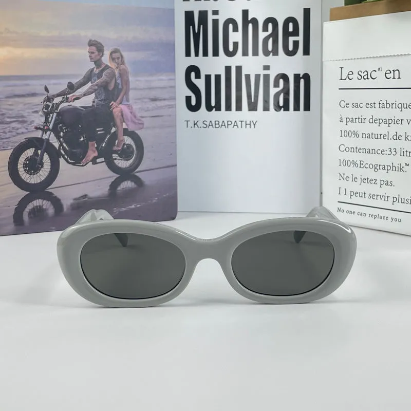Sunglasses sun Shades Magila Co Branded Small round Rim Three Dimensional Modeling Personalized unisex