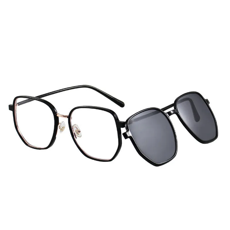Sunglasses sun Shades Magnetic Set of Polarized Night Vision Goggles Fashion Progressive set Color unisex