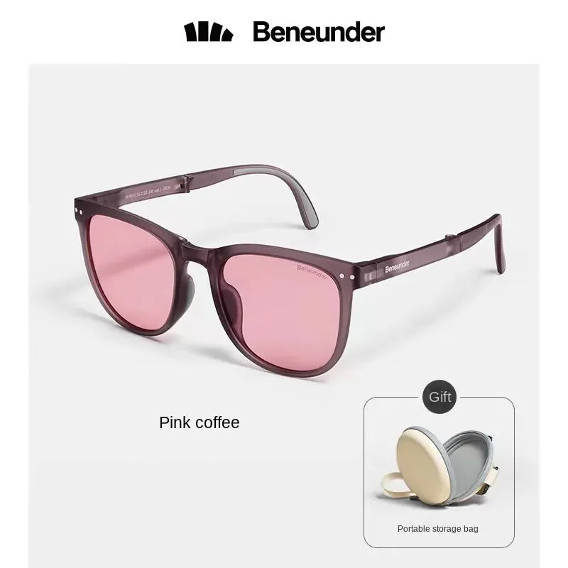 Sunglasses sun Shades Men's and Women's Fashionable UV Protection Foldable Driving shade Polarized unisex
