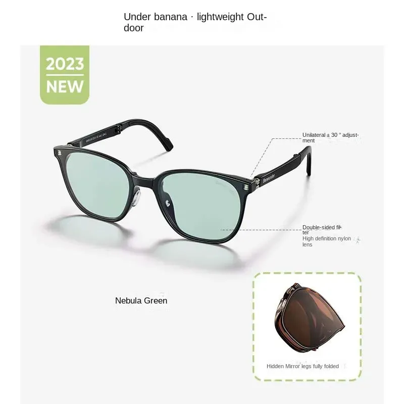 Sunglasses sun Shades Men's and Women's Fashionable UV Protection Foldable Driving shade Polarized unisex