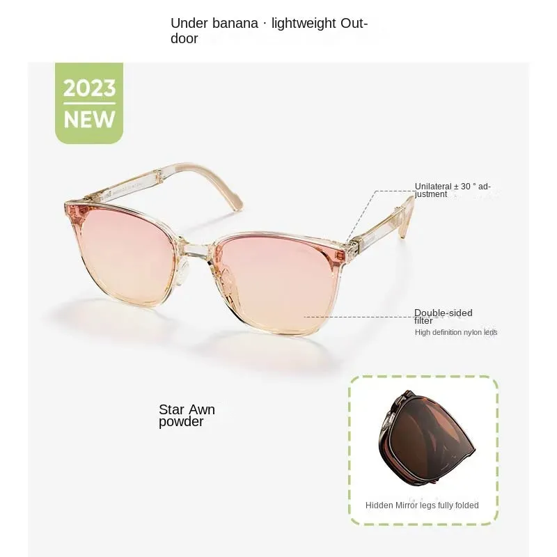 Sunglasses sun Shades Men's and Women's Fashionable UV Protection Foldable Driving shade Polarized unisex