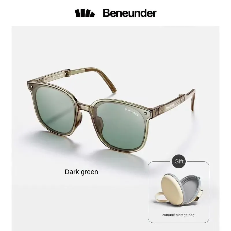 Sunglasses sun Shades Men's and Women's Fashionable UV Protection Foldable Driving shade Polarized unisex