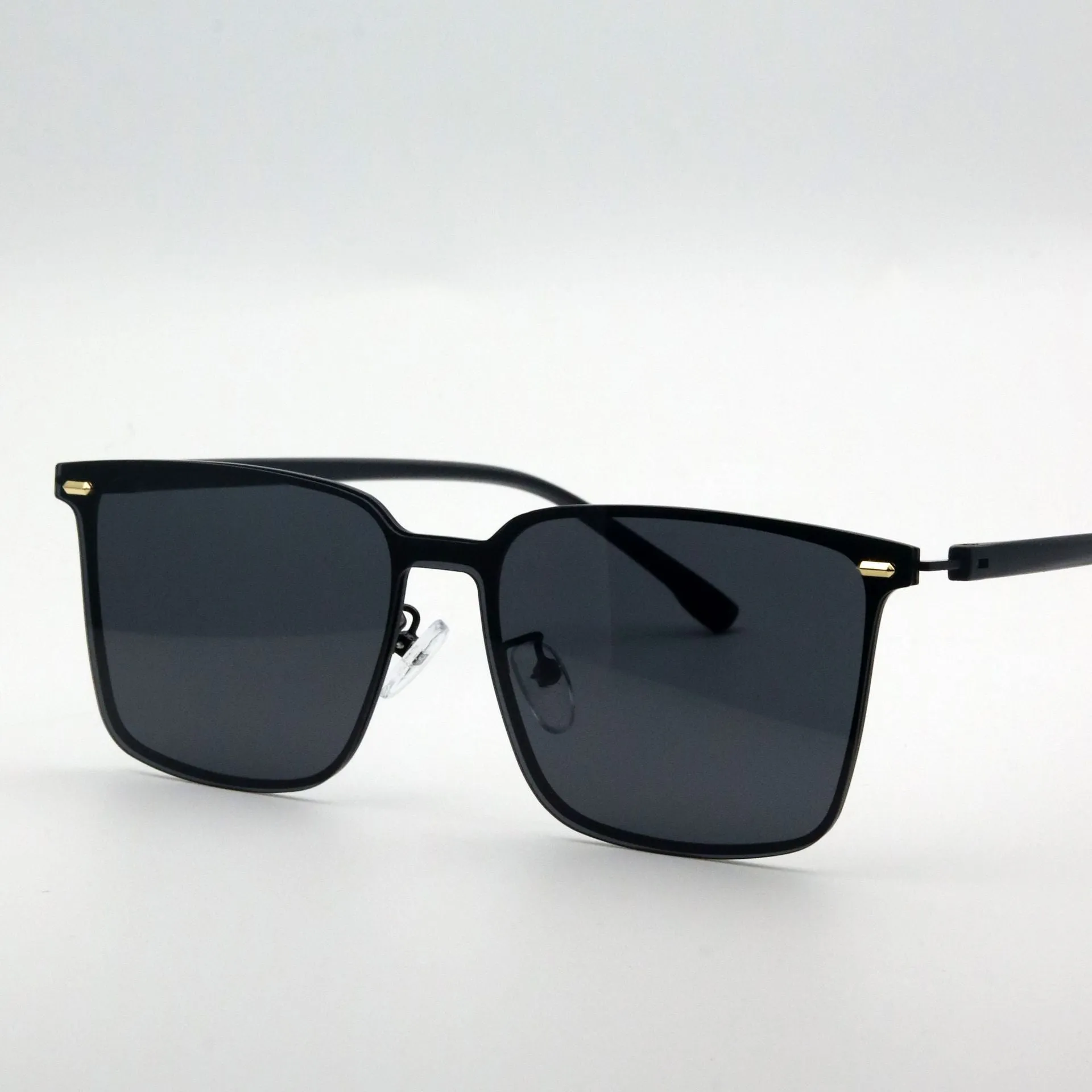 Sunglasses sun Shades Men's Polarized Retro Easy Matching Women's Trendy Mi Nail unisex