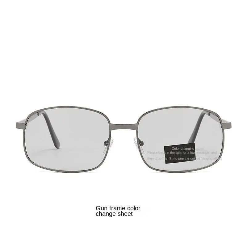 Sunglasses sun Shades Metal Men's Cool Color Changing Polarized UV Protection Driving for Fishing unisex