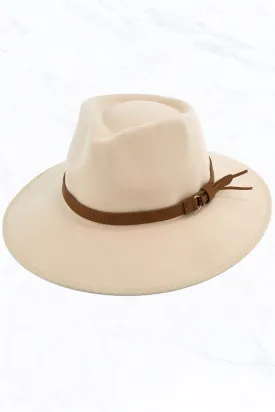 Teardrop Shape Brimmed Hat
