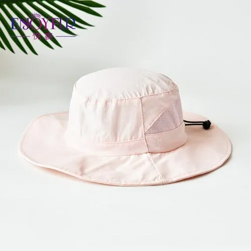 Waterproof Summer Kids Sun Hats Wide Brim