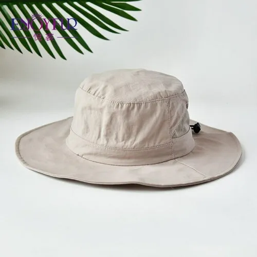 Waterproof Summer Kids Sun Hats Wide Brim