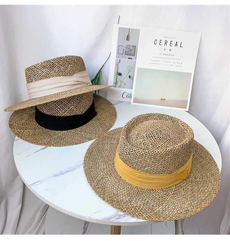 Wide Brim Seagrass Straw Hat