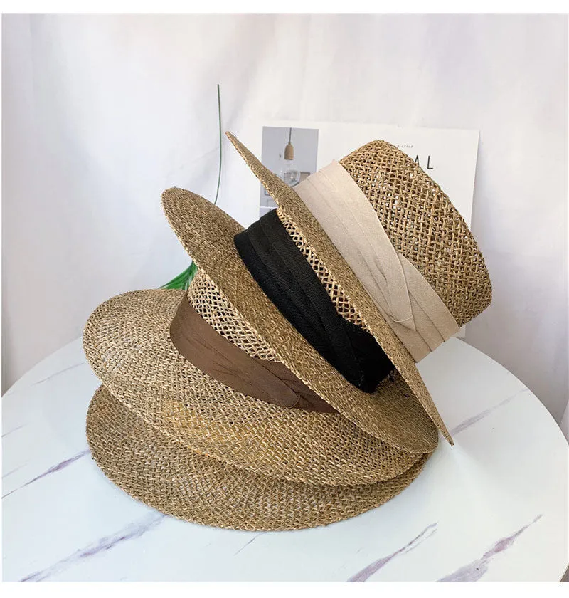 Wide Brim Seagrass Straw Hat