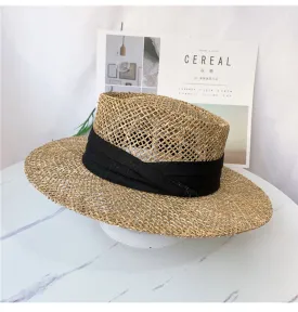 Wide Brim Seagrass Straw Hat