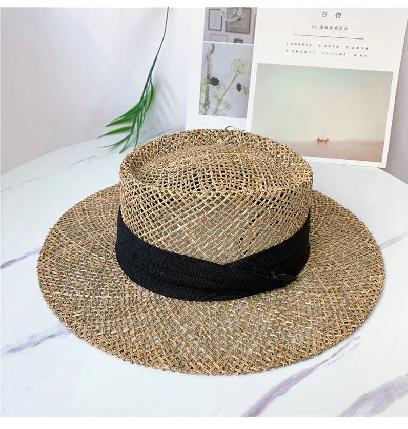 Wide Brim Seagrass Straw Hat