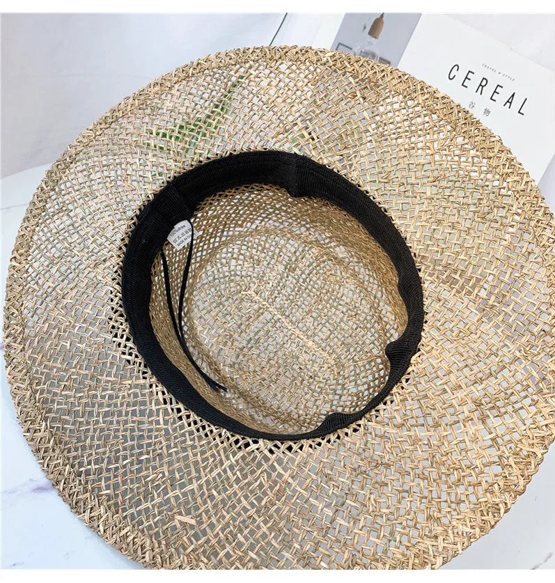 Wide Brim Seagrass Straw Hat