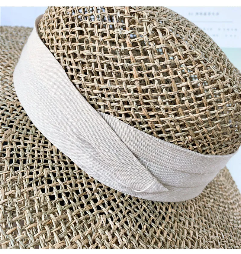 Wide Brim Seagrass Straw Hat