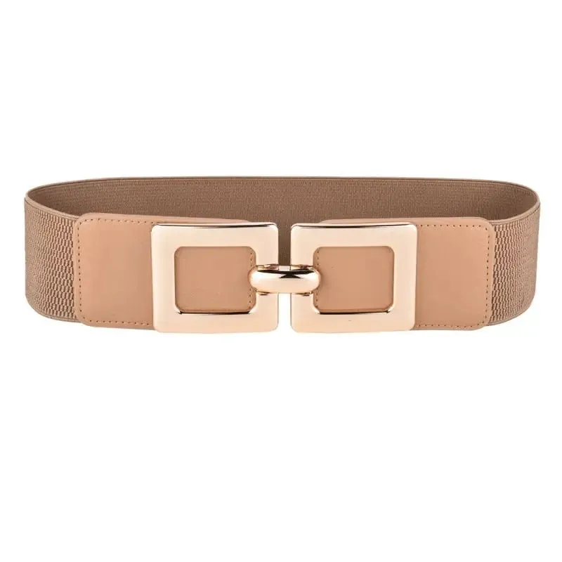 Wide Stretchy Elastic Cinch Belt