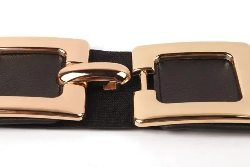 Wide Stretchy Elastic Cinch Belt